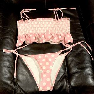 LISA MARIE FERNANDEZ
Polka Dot Print Bikini